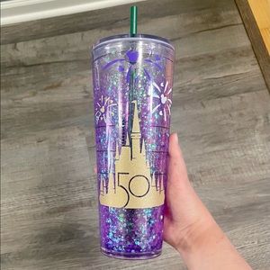 Handmade Disney World 50th Anniversary Starbucks